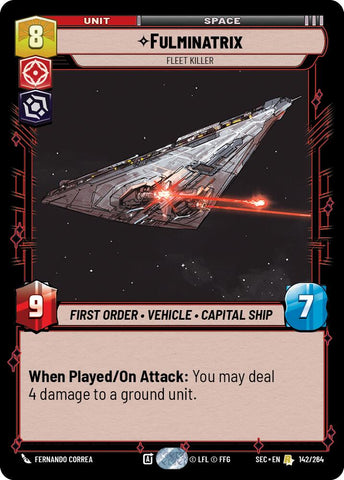 Fulminatrix (142/264) - Fleet Killer (142/264) [Secrets of Power]
