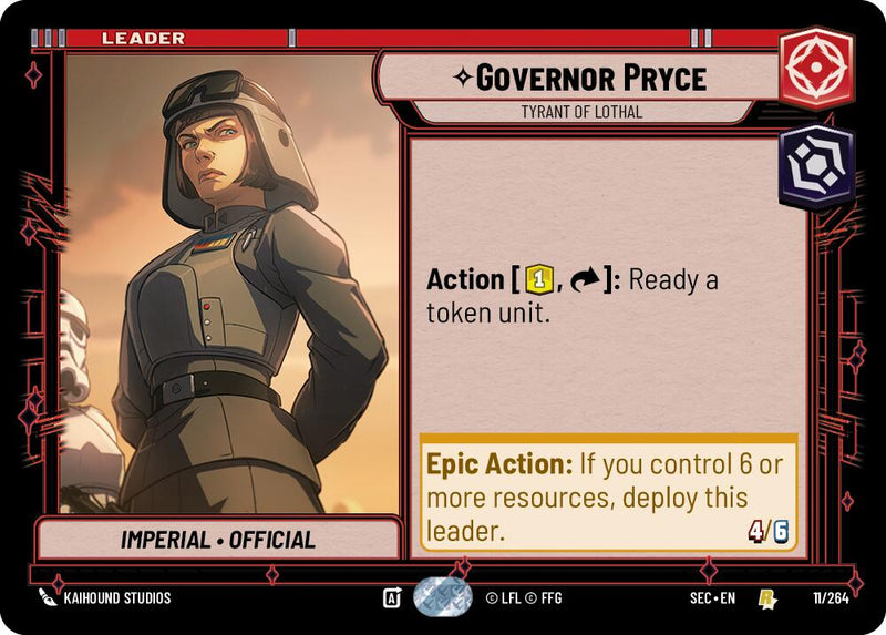 Governor Pryce - Tyrant of Lothal (11/264) (11/264) [Secrets of Power]