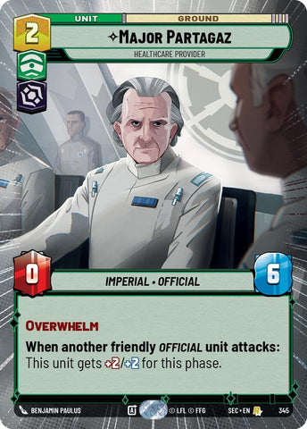 Major Partagaz - Healthcare Provider (Hyperspace) (345) (345) [Secrets of Power]