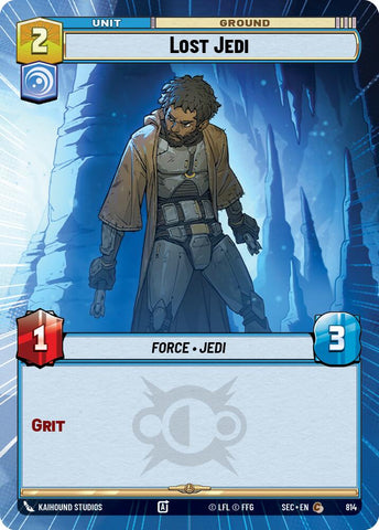 Lost Jedi (814) (Hyperspace Foil) (814) [Secrets of Power]