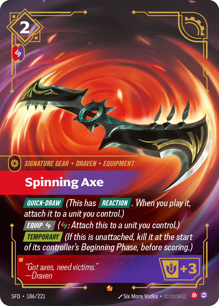 Spinning Axe - 186 - [SFD]