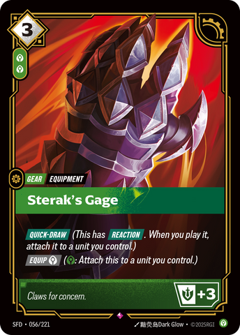 Sterak's Gage - 56 - [SFD]