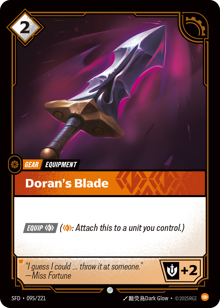 Doran's Blade - 95 - [SFD]