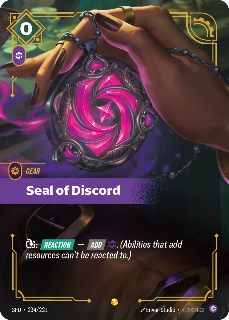 Seal of Discord (Overnumbered) - 234 - [SFD]