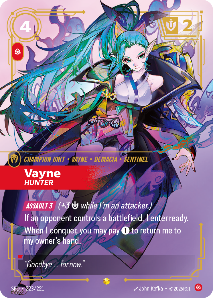 Vayne - Hunter (Overnumbered) - 223 - [SFD]