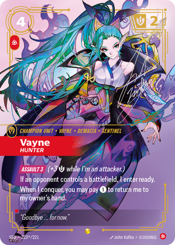 Vayne - Hunter (Signature) - 223 - [SFD]