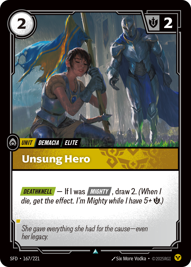 Unsung Hero - 167 - [SFD]
