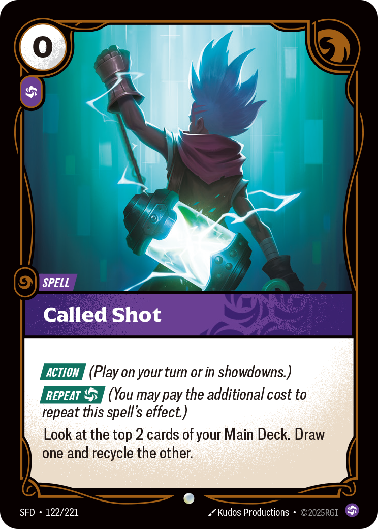 Called Shot - 122 - [SFD]