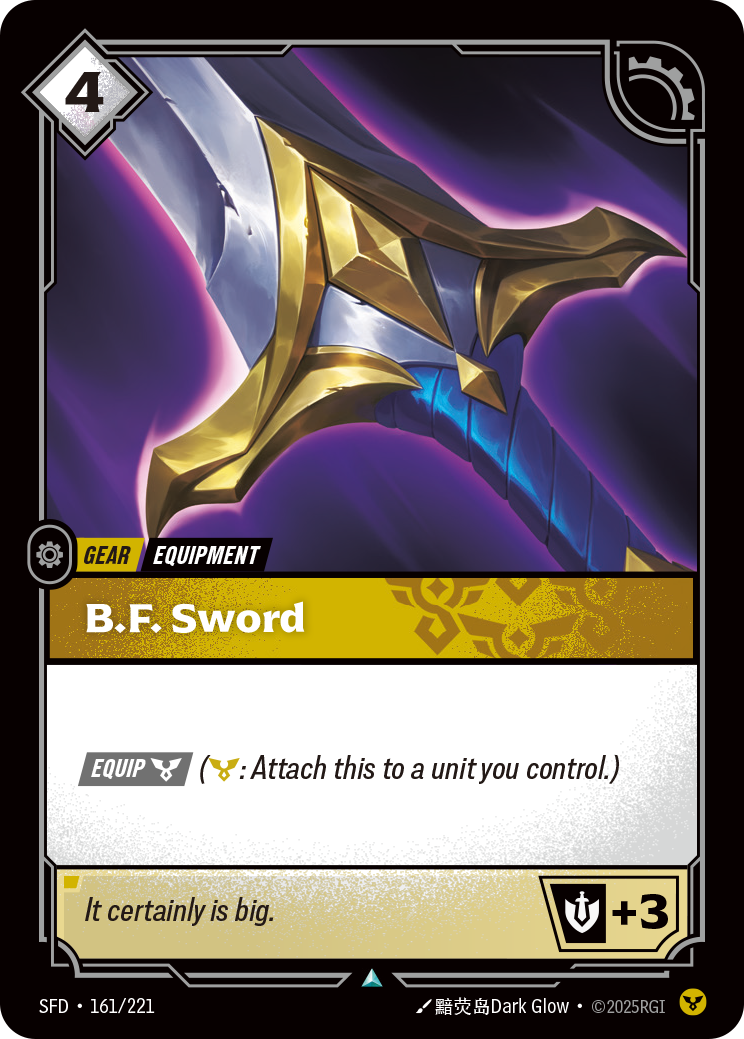 B.F. Sword - 161 - [SFD]