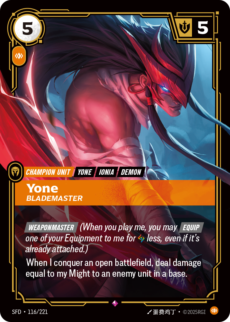 Yone - Blademaster - 116 - [SFD]