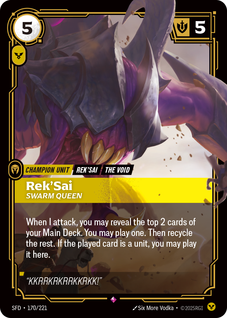 Rek'Sai - Swarm Queen - 170 - [SFD]