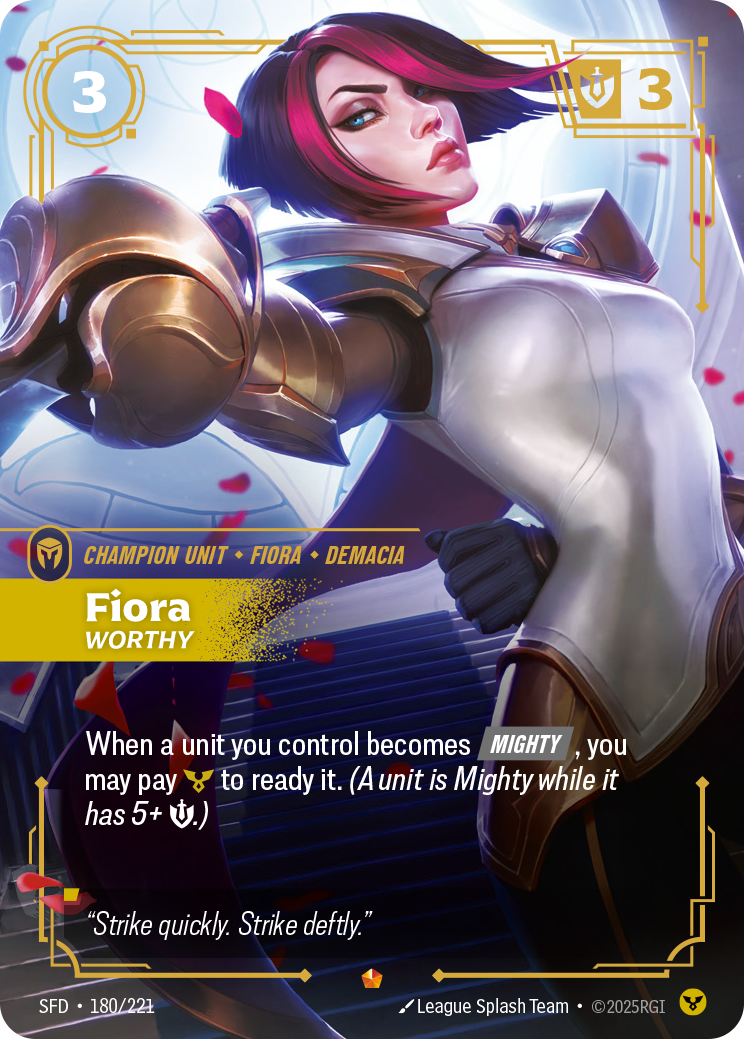 Fiora - Worthy - 180 - [SFD]