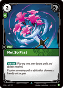 Not So Fast - 45 - [SFD]
