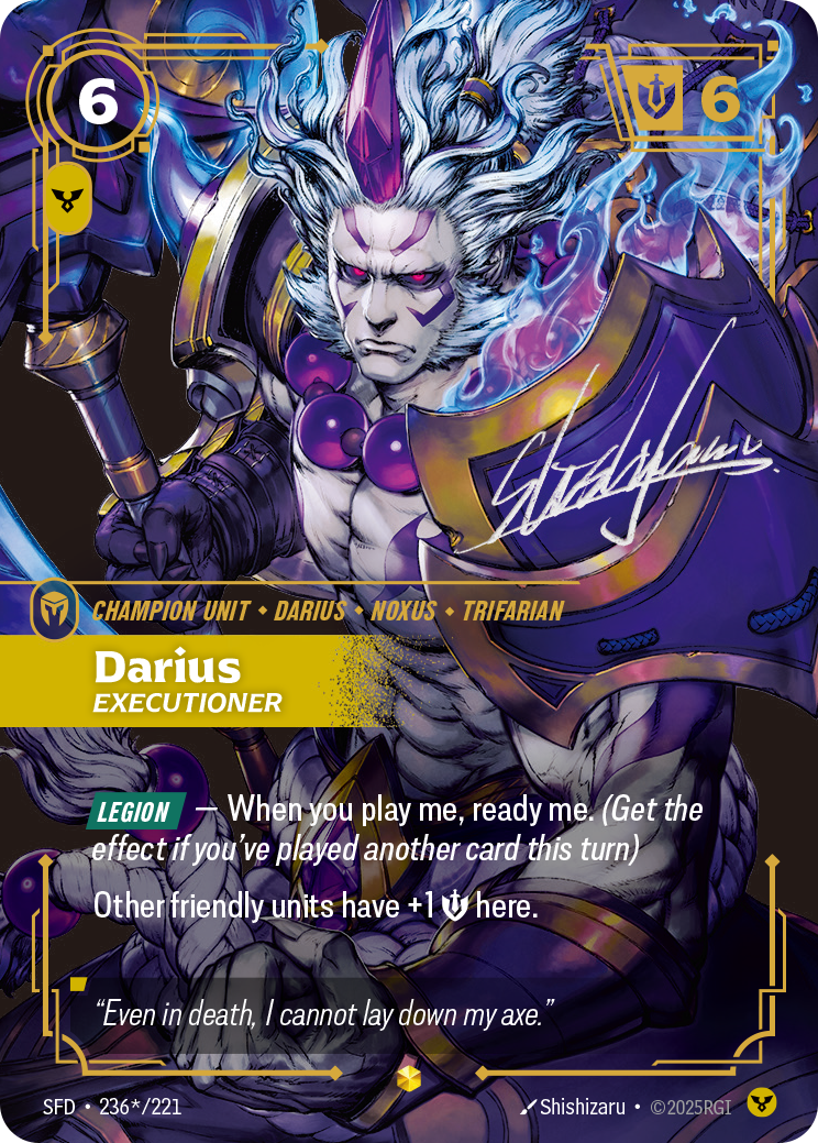 Darius - Executioner (Signature) - 236 - [SFD]