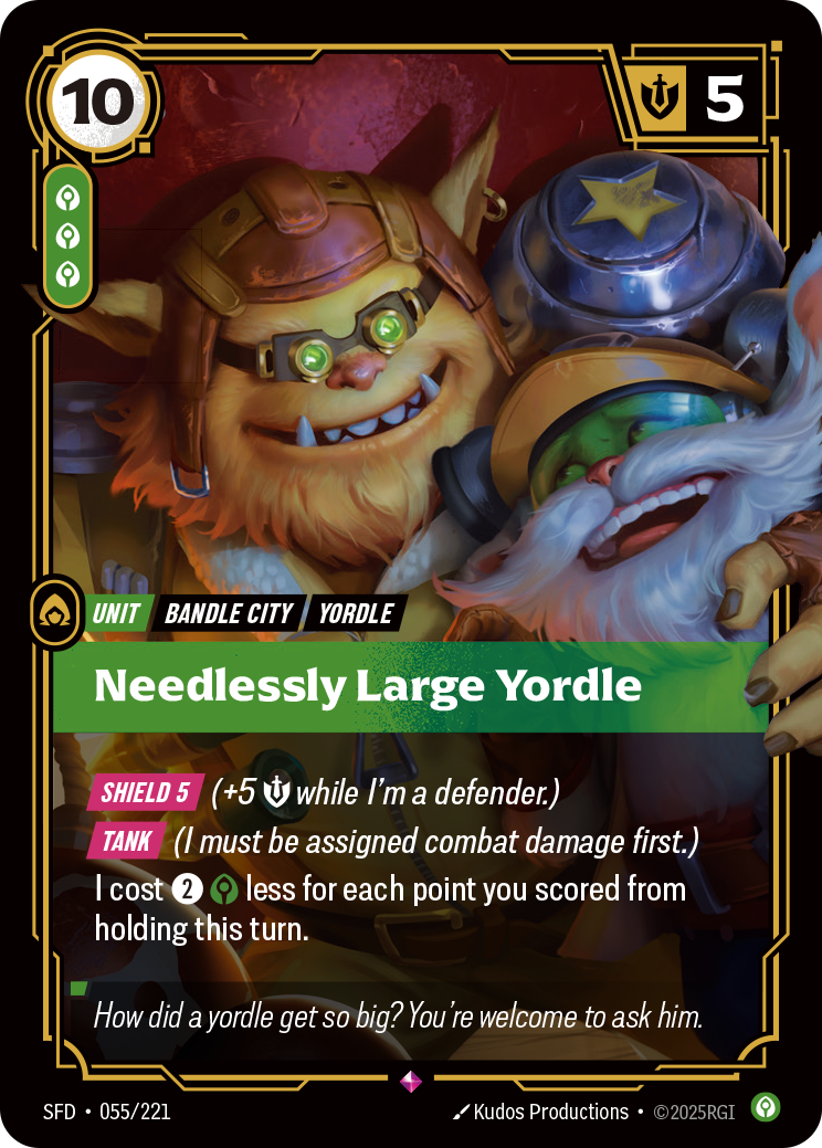 Needlessly Large Yordle - 55 - [SFD]