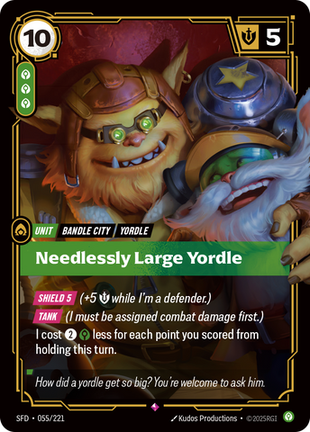 Needlessly Large Yordle - 55 - [SFD]