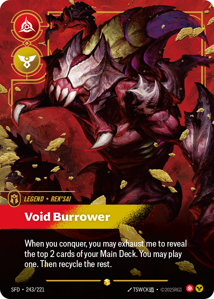 Rek'sai - Void Burrower (Overnumbered) - 243 - [SFD]