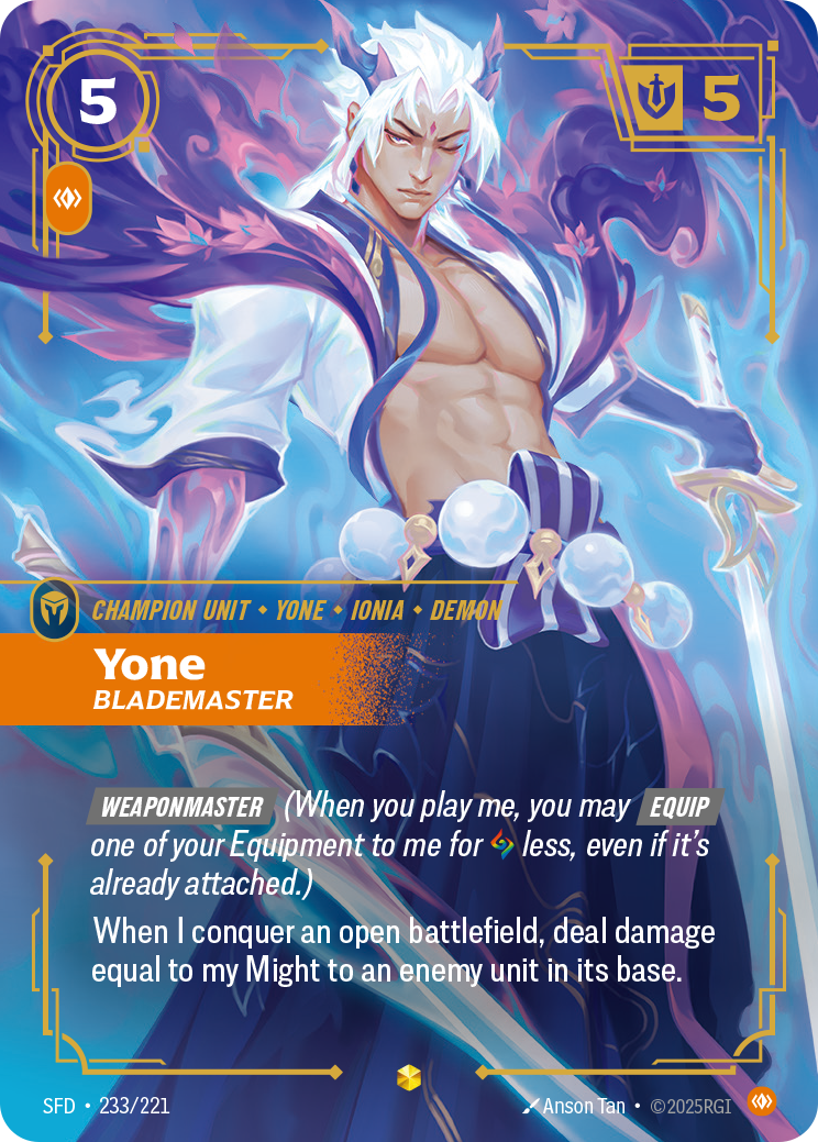 Yone - Blademaster (Overnumbered) - 233 - [SFD]
