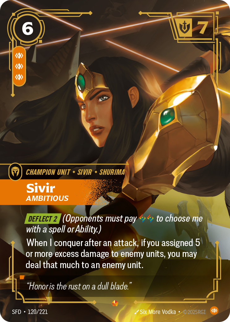 Sivir - Ambitious - 120 - [SFD]