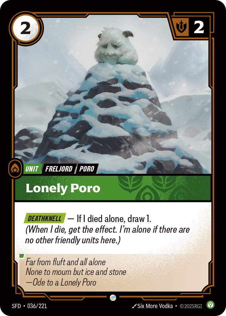 Lonely Poro - 36 - [SFD]