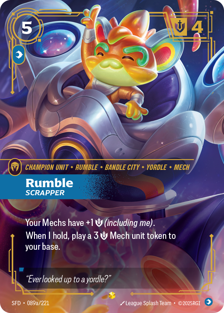Rumble - Scrapper (Alternate Art) - 89 - [SFD]