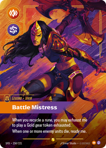 Sivir - Battle Mistress (Overnumbered) - 250 - [SFD]
