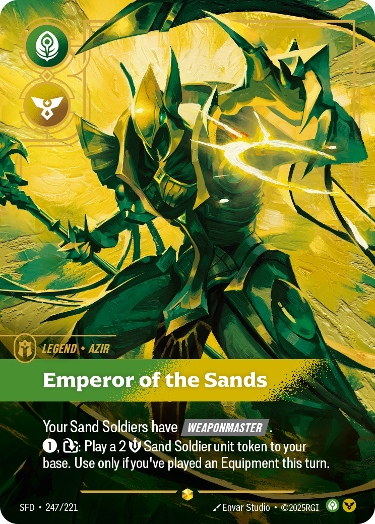 Azir - Emperor of the Sands (Overnumbered) - 247 - [SFD]