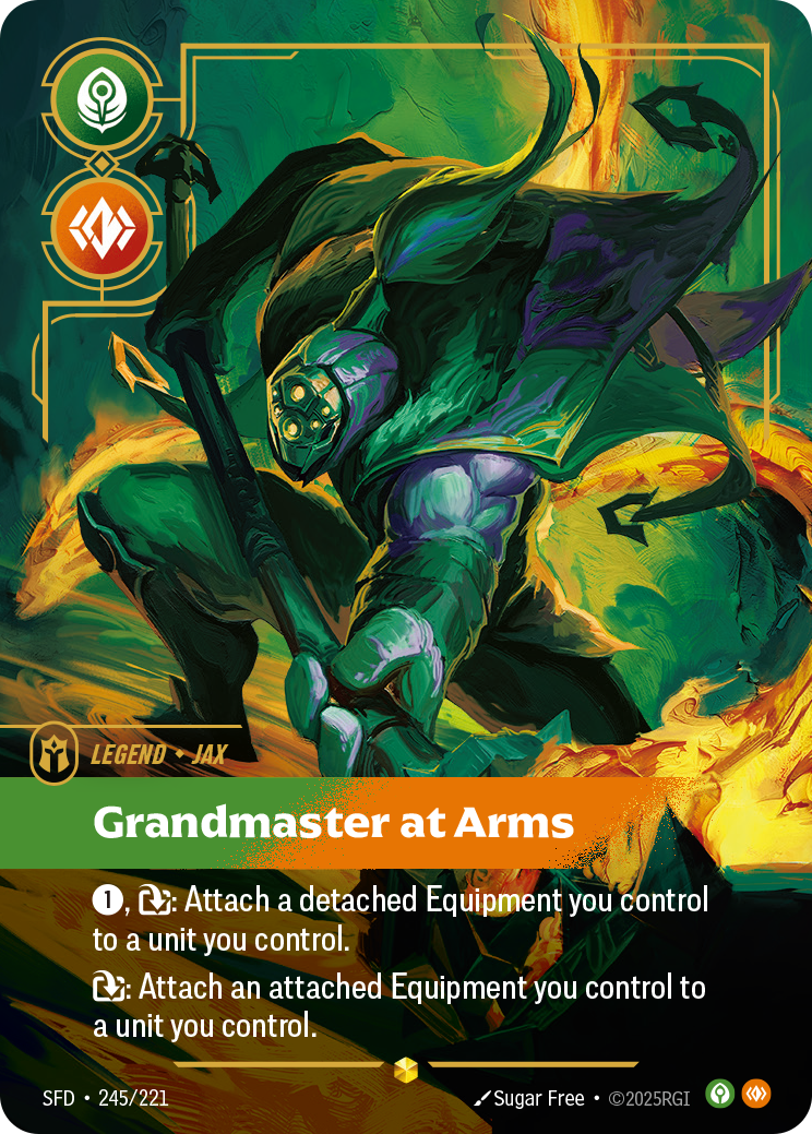 Jax - Grandmaster At Arms (Overnumbered) - 245 - [SFD]
