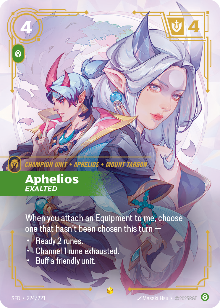 Aphelios - Exalted (Overnumbered) - 224 - [SFD]