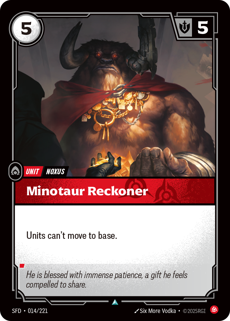 Minotaur Reckoner - 14 - [SFD]