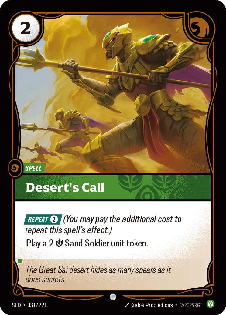 Desert's Call - 31 - [SFD]