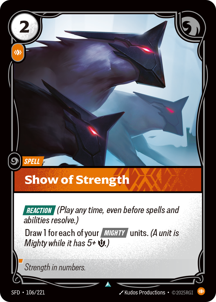 Show of Strength - 106 - [SFD]