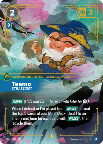 Teemo - Strategist (Overnumbered) - 230 - [SFD]