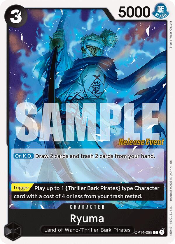 Ryuma [The Azure Sea's Seven Release Event Cards]