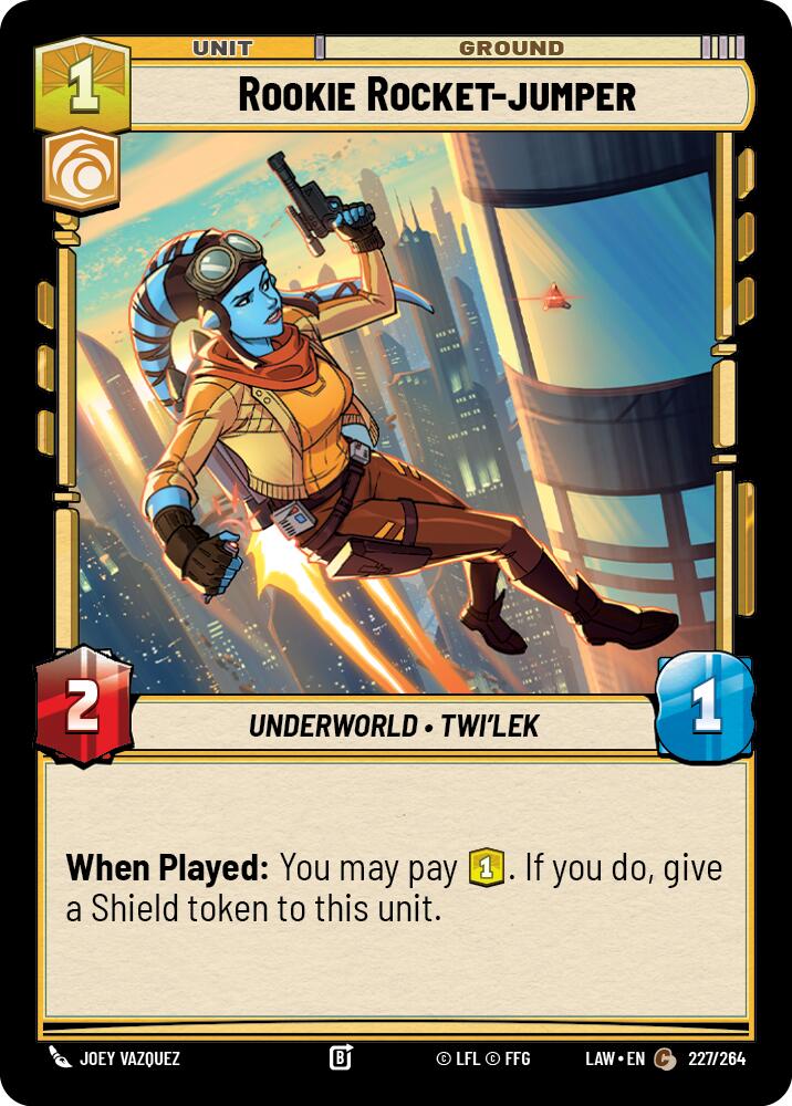 Rookie Rocket-Jumper (227/264) (227/264) [A Lawless Time]