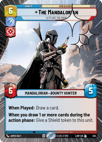 The Mandalorian - Let's See The Puck (554) (Hyperspace Foil) (554) [A Lawless Time]