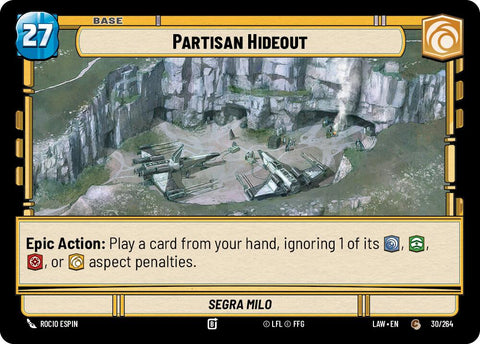Partisan Hideout // Credit (30 // T01) (30 // T01) [A Lawless Time]