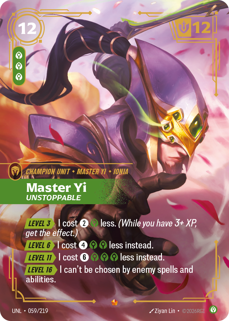 Master Yi - Unstoppable - 59 - [UNL]