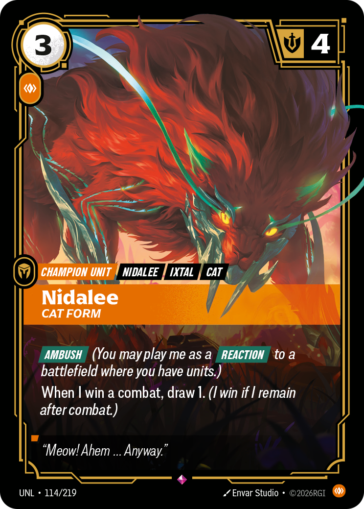 Nidalee - Cat Form - 114 - [UNL]