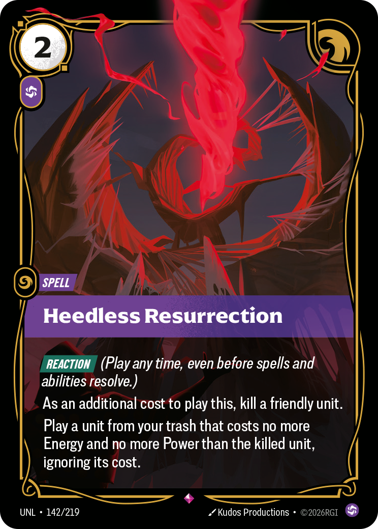 Heedless Resurrection - 142 - [UNL]