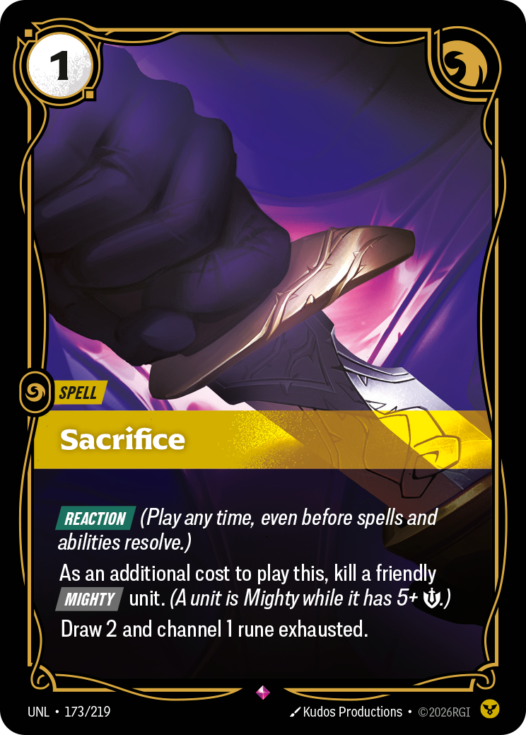 Sacrifice - 173 - [UNL]