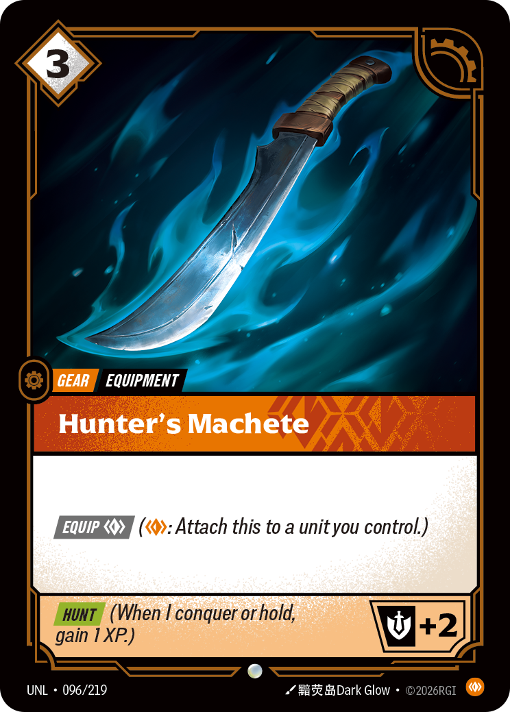 Hunter's Machete - 96 - [UNL]