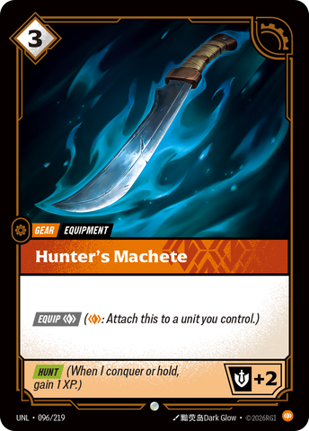 Hunter's Machete - 96 - [UNL]