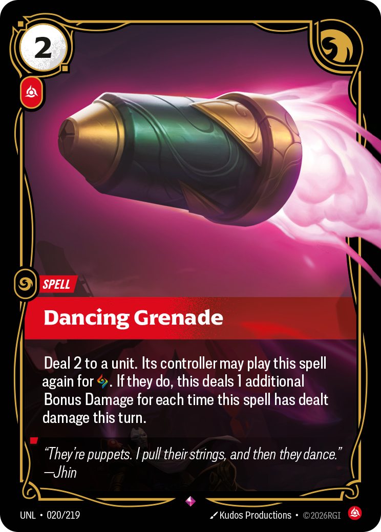 Dancing Grenade - 20 - [UNL]