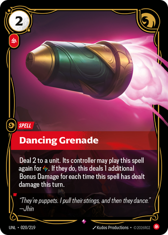 Dancing Grenade - 20 - [UNL]