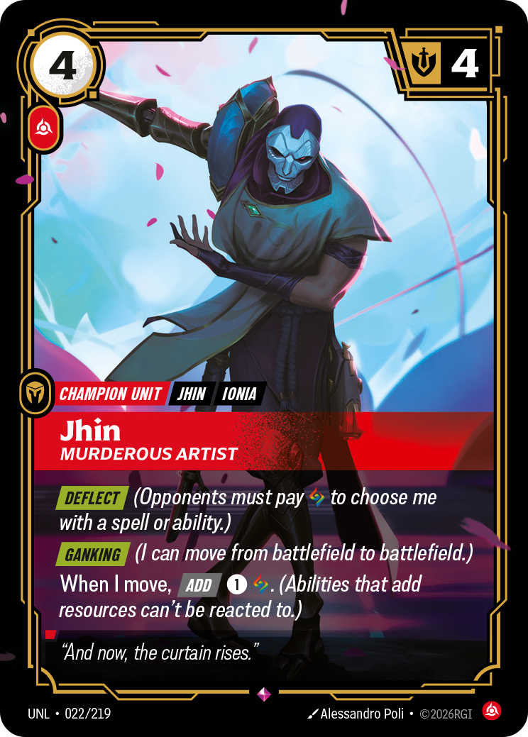 Jhin - Murderous Artist - 22 - [UNL]