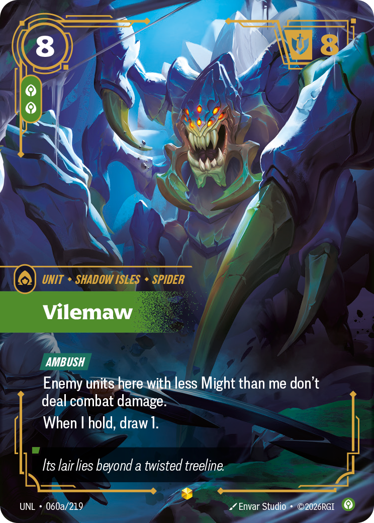 Vilemaw (Alternate Art) - 60 - [UNL]