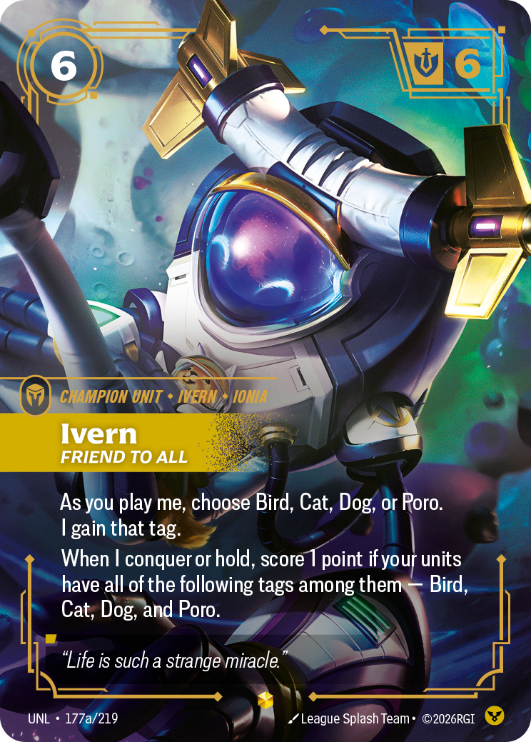 Ivern - Friend to All (Alternate Art) - 177 - [UNL]