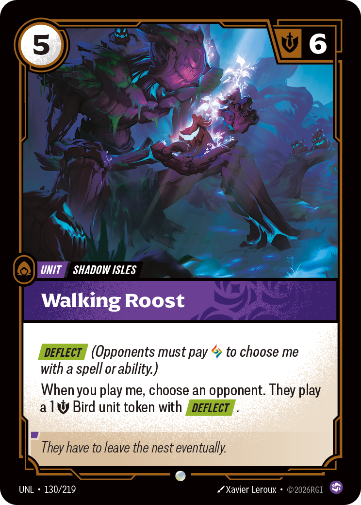Walking Roost - 130 - [UNL]