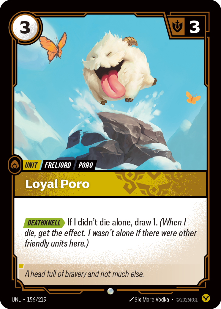 Loyal Poro - 156 - [UNL]